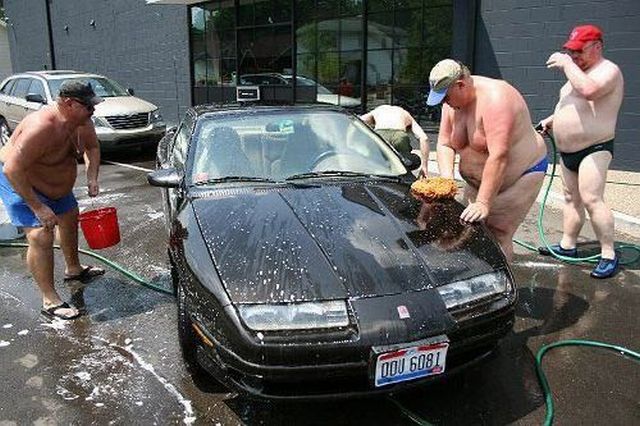 Hopefully this was a free car wash