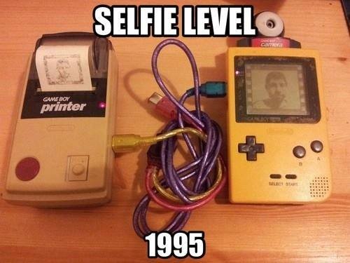 How a Selfie Was Taken Back In The Day.