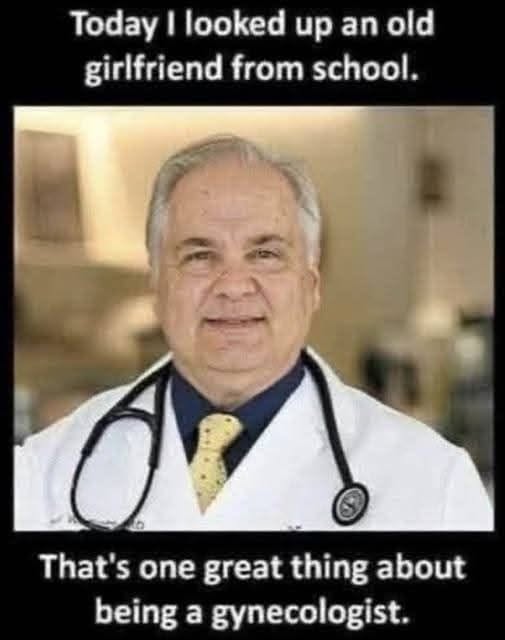 I looked up an old girlfriend from school.