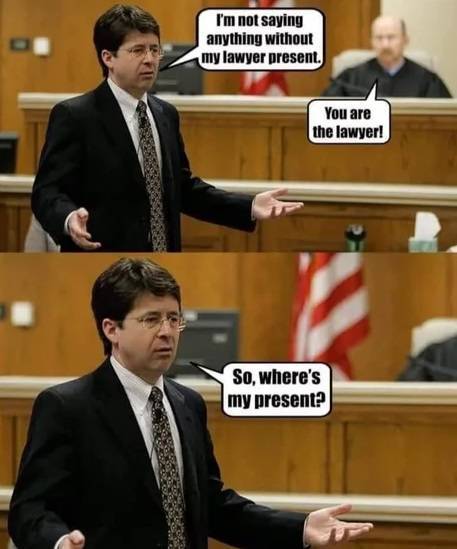 Lawyer present?