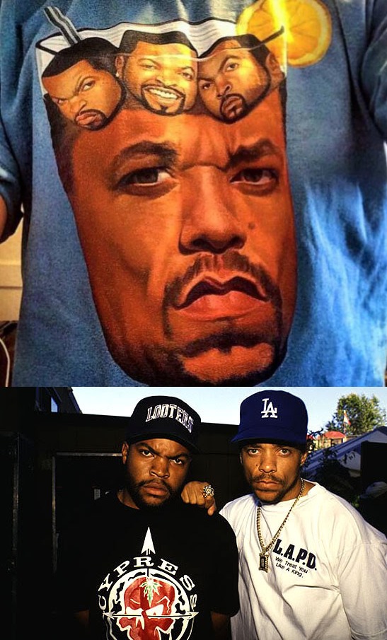 Rappers Ice-T and Ice Cube make for one refreshing drink.