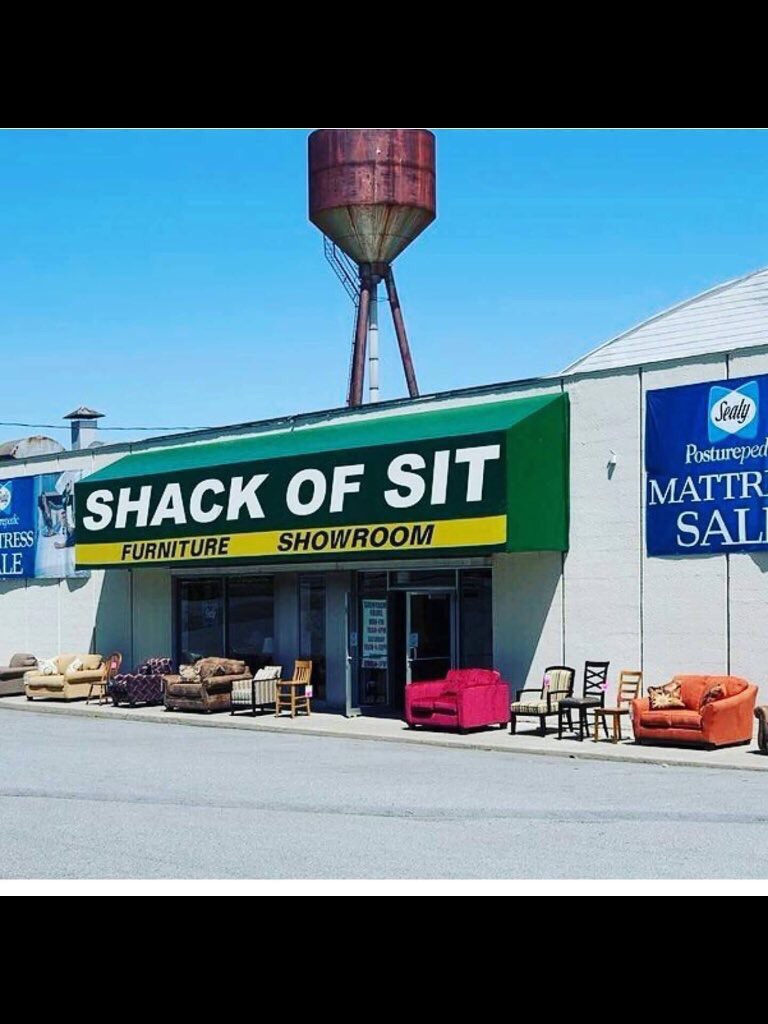 Shack of sit.