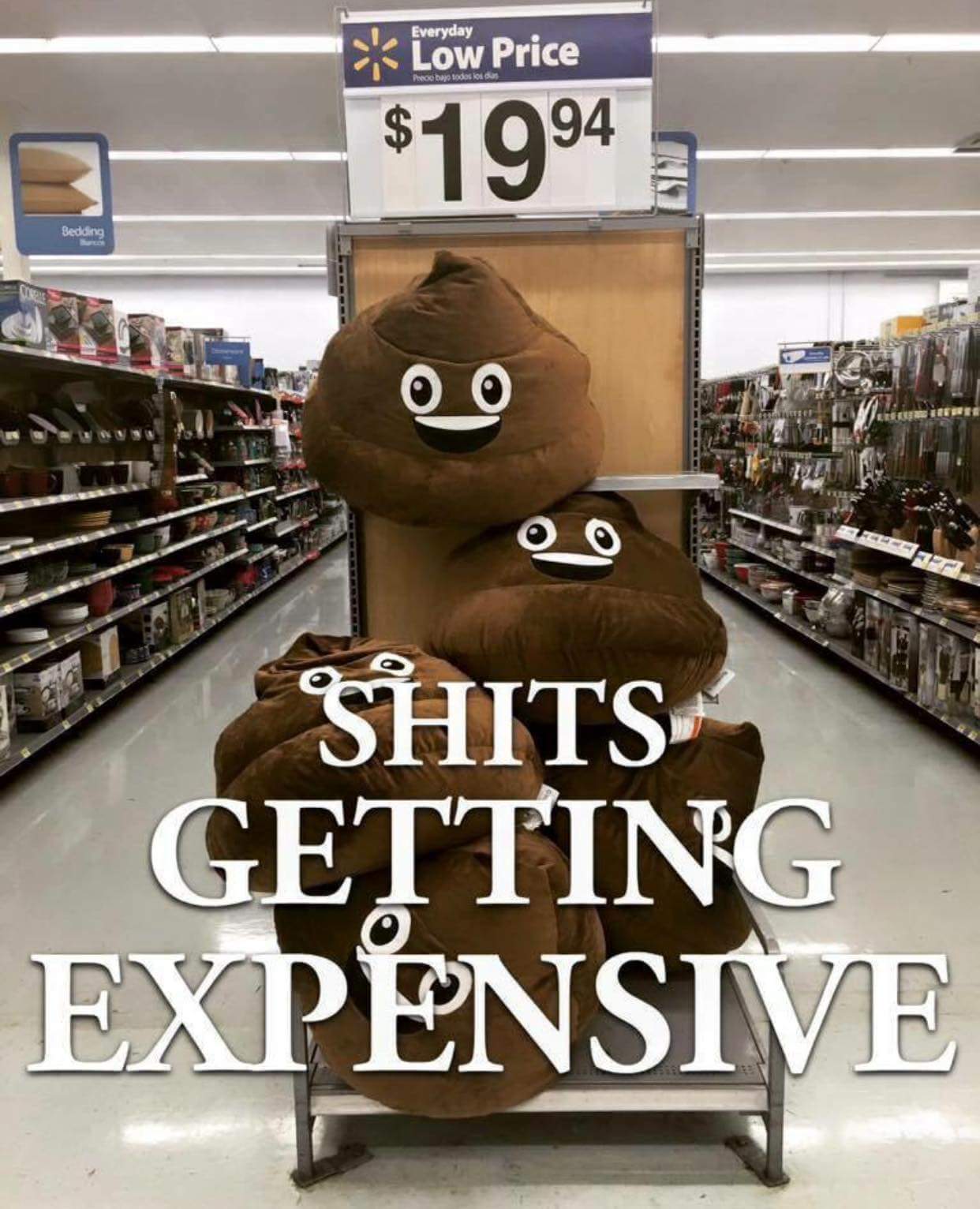 Shit's getting expensive.