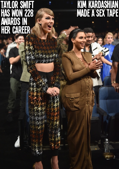 Career Accomplishments: Taylor Swift vs. Kim Kardashian