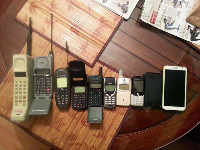 The Evolution of Cell Phones.