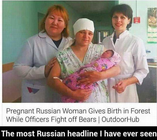 This baby is 100% russian.