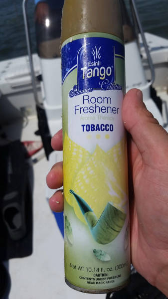 Tobacco scented air freshener for for those hardcore pipe smokers.