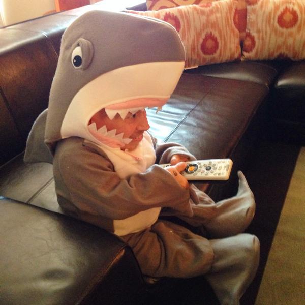 Verne Troyer loves Shark Week.