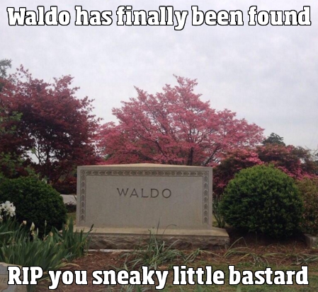 Waldo has finally been found.