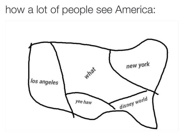 How a lot of people see America.