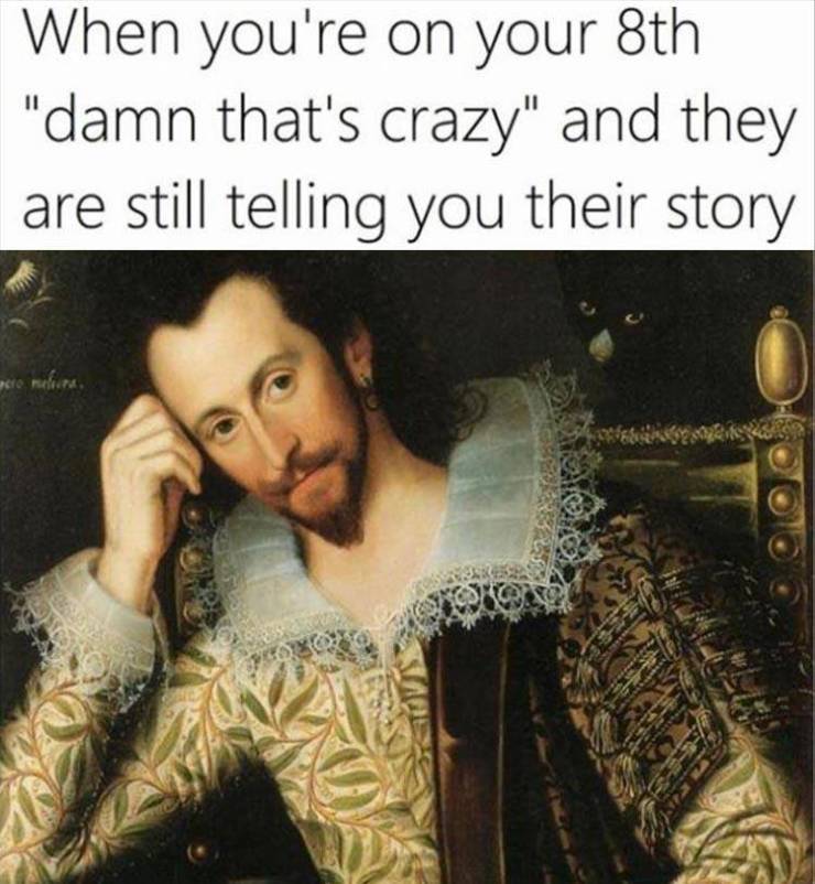 When the story starts to get boring.