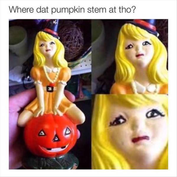 Where dat pumpkin stem at tho?