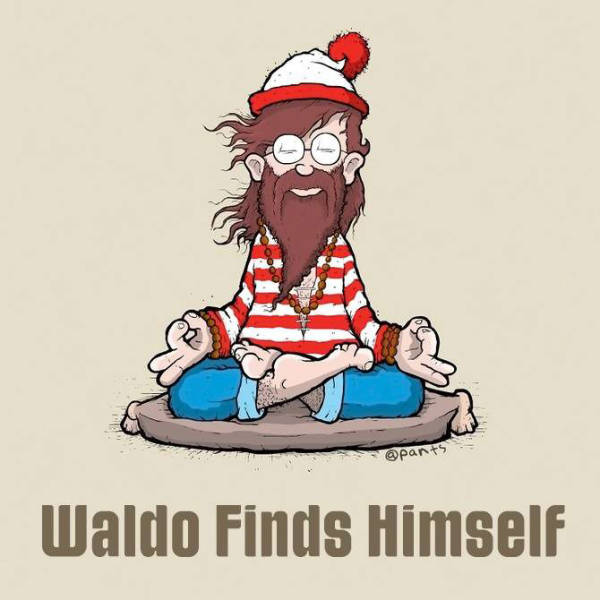 Where's Waldo you ask? Don't worry. Waldo has found himself.