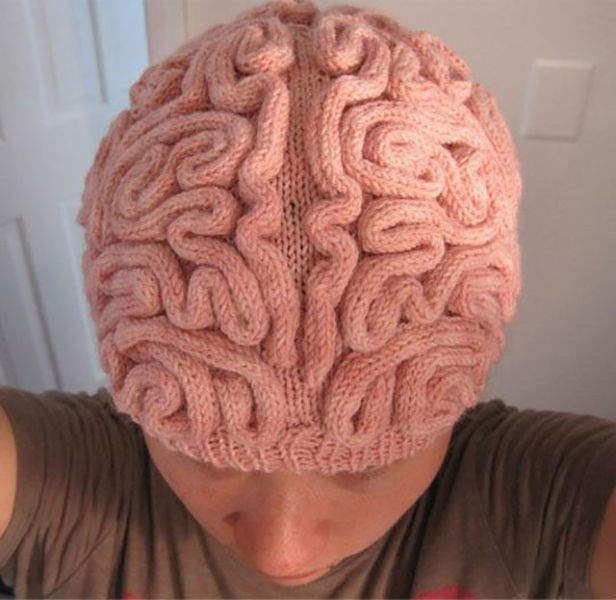 With This Brain Beanie You Can Show Everyone Just How Smart You Are.